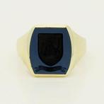 Ring - 14 karaat Geel goud - Lagensteen, intaglio, Sieraden, Tassen en Uiterlijk, Ringen, Nieuw