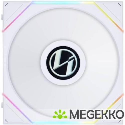 Lian Li UNI FAN TL LCD Series 140mm White, Computers en Software, Computerkoelers, Nieuw, Verzenden