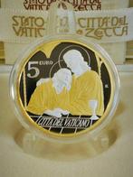 Vaticaan. 5 Euro 2023 San Giovanni Proof colorata con oro, Postzegels en Munten, Munten | Europa | Euromunten