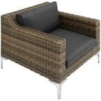 Modulaire wicker set Villanova fauteuil met aluminium frame, Tuin en Terras, Verzenden, Nieuw