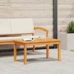 vidaXL Salontafel 75x40x38 cm massief acaciahout, Verzenden, Nieuw