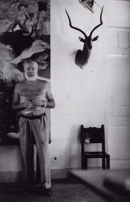 Hans Malmberg - Hemingway received the Nobel Prize, Cuba, Antiek en Kunst, Kunst | Designobjecten