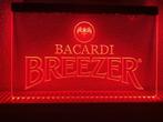 Bacardi breezer neon bord lamp LED cafe verlichting reclame, Nieuw, Verzenden