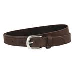 Landley Dames Riem Leer Gestikt - 2,5 cm - Bruin - 95, Kleding | Dames, Riemen en Ceinturen, Verzenden, Nieuw, 3 tot 5 cm, Bruin