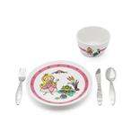 Zilverstad Kinderservies Prinses 5-delig, Verzenden, Nieuw