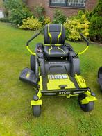 Met Ryobi accu zitmaaiers kunt u 2.5 uur maaien, Mulchfunctie, Nieuw, Ophalen of Verzenden, Ryobi