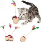 Sisal Katten Speelbal – Interactief Krab- en Kauwspeelgoed, Dieren en Toebehoren, Kattenspeelgoed, Verzenden, Nieuw