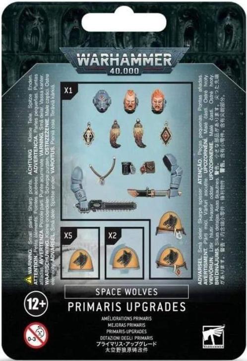 Warhammer 40.000 Space Wolves Primaris Upgrades (Warhammer, Hobby en Vrije tijd, Wargaming, Nieuw, Ophalen of Verzenden