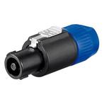 Speakon connector | M | Goobay (4-pin, Schroefbevestiging), Verzenden, Nieuw