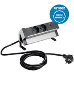 Universele opbouw powerdock - 200mm - zwart - 2x 220v -...., Nieuw in verpakking
