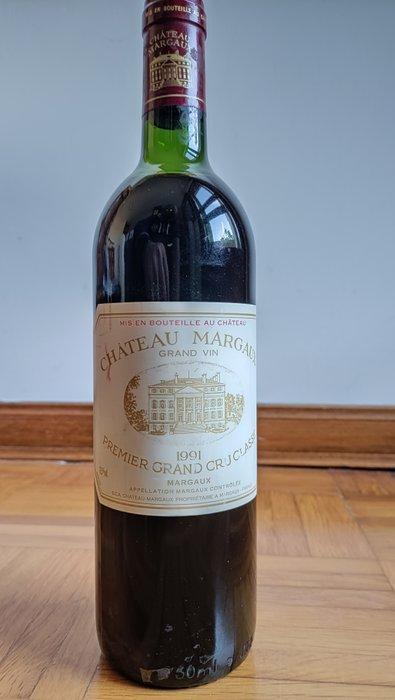 1991 Château Margaux - Margaux 1er Grand Cru Classé - 1 Fles, Verzamelen, Wijnen