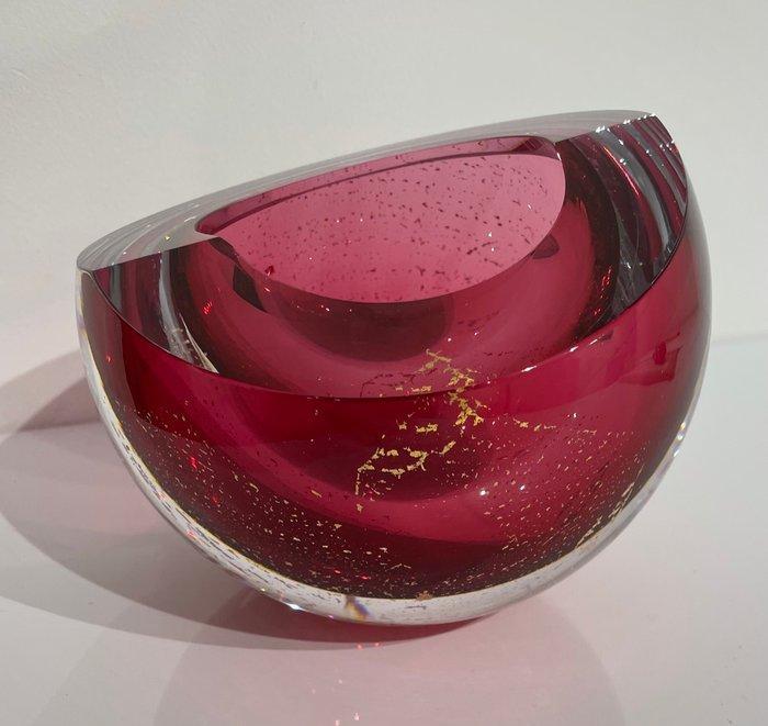 George Broft Unique - sculptuur, “ PINK “ - 12.5 cm - Glas, Antiek en Kunst, Antiek | Glas en Kristal