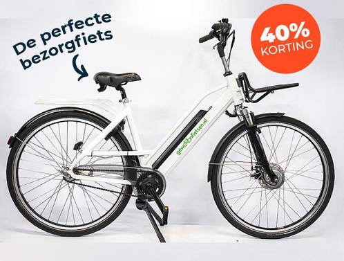Bezorgfietsen nieuwe accu 17,5ah - ANTI LEK banden!, Fietsen en Brommers, Elektrische fietsen, Zo goed als nieuw, 47 tot 51 cm