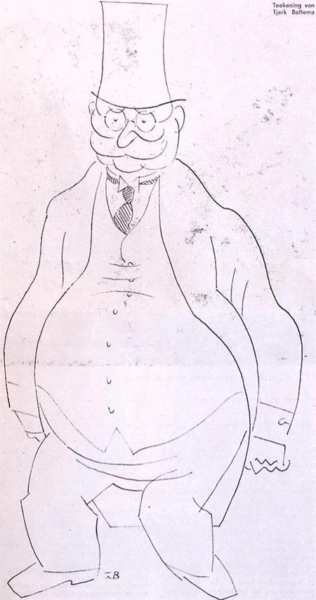 Spotprent met Alfred Hugenberg die uit het Hitler-kabinet..., Antiek en Kunst, Kunst | Litho's en Zeefdrukken, Verzenden