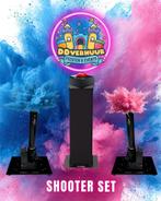 Shooter set huren, confetti, streamers of poeder – €70 p/dag, Hobby en Vrije tijd, Feestartikelen | Verhuur, Zo goed als nieuw