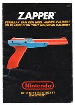 NES ZAPPER - Manual/Handleiding, Verzenden, Zo goed als nieuw