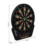 TRUUSK Elektronisch Dartbord Dartbord Dartset Met 6 Darts 24, Verzenden, Nieuw