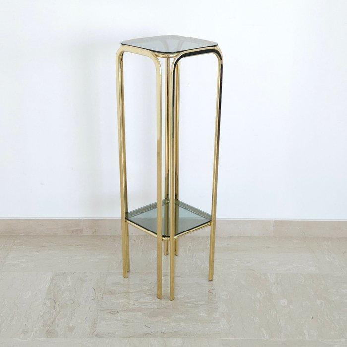 Standaard - piantana - Legering, Glas - Roestvrij glas met, Antiek en Kunst, Kunst | Designobjecten