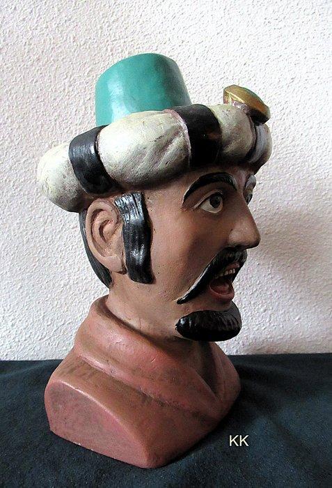 Gaper - Figuur - Unieke zeldzame grote Intec Apotheek, Antiek en Kunst, Antiek | Wandborden en Tegels