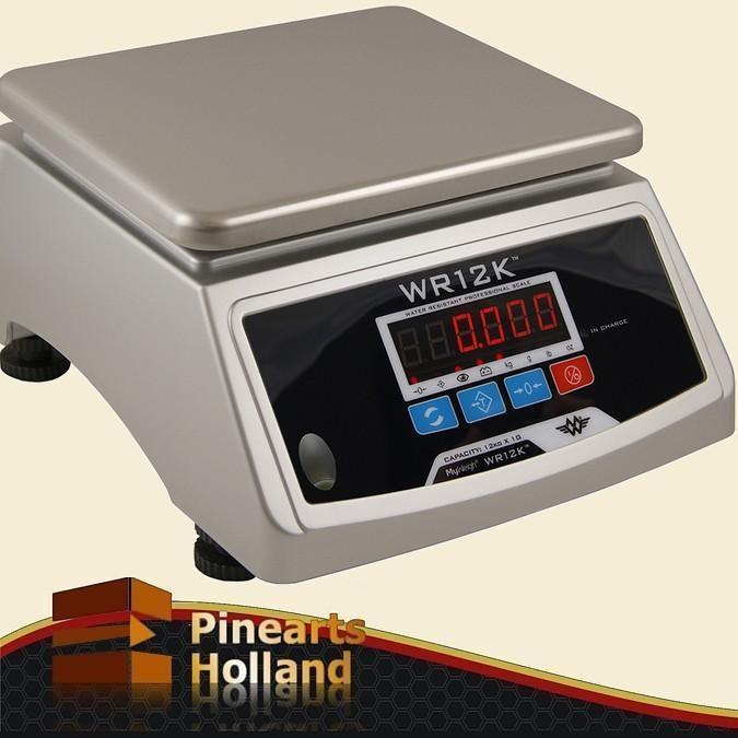 IP66 Waterproof Weegschaal Controle Grammen Weger 12 Kg x 1g, Witgoed en Apparatuur, Weegschalen, Fijner dan 1 gram, 10 tot 50 kg