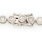 Zonder Minimumprijs - Armband - 18 karaat Witgoud - 2.25ct., Sieraden, Tassen en Uiterlijk, Armbanden, Nieuw