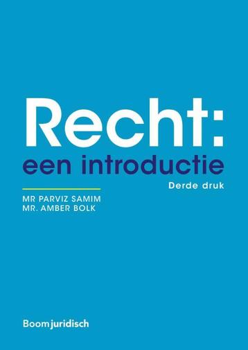 Recht een introductie 9789462126985 beschikbaar voor biedingen