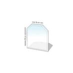 Vloerplaat 1200x1000mm glas 8mm, Huis en Inrichting, Kachels, Ophalen of Verzenden, Nieuw