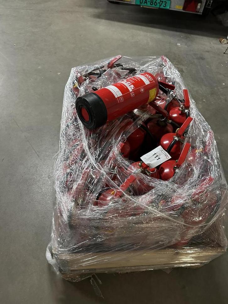 Online veiling: Partij Brandblussers, Huis en Inrichting, Brandblussers en Brandkasten, Nieuw