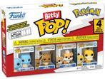 Funko Bitty Pop! - Pokemon 4 Pack - Squirtle | Funko - Hobby, Verzamelen, Poppetjes en Figuurtjes, Verzenden, Nieuw