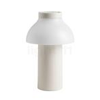 HAY PC Acculamp, voet crø¨mewit/lampenkap wit (Tafellampen, Tuin en Terras, Verzenden, Nieuw