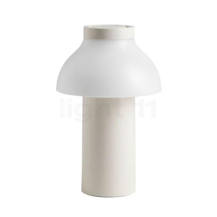 HAY PC Acculamp, voet crø¨mewit/lampenkap wit (Tafellampen, Tuin en Terras, Buitenverlichting, Nieuw, Verzenden