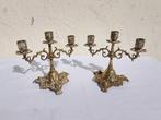 Kandelaar (2) - Legering - Paar kandelaars, Antiek en Kunst