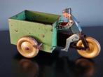 VeBe - Blikken speelgoed - Rare Green Triporteur Motorcycle