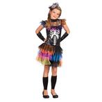 Halloween Skelet Kostuum Prinses Kind, Verzenden, Nieuw