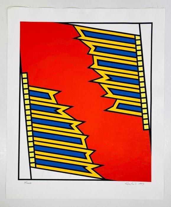 Nicholas Krushenick (XX) - Silver Liner, Antiek en Kunst, Antiek | Overige Antiek