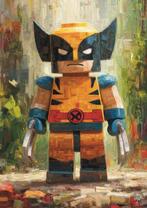SDIMART - Wolverine - Groot Lego Art Limited Edition, Nieuw