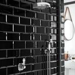 Primus - Zwart 212.0 - Wandtegel - 10x20cm, 40 tot 60 cm, 40 tot 60 cm, Nieuw, Ophalen of Verzenden