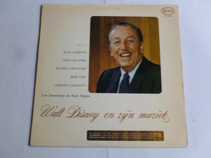Walt Disney en zijn Muziek - Julie Andrews, Dick van Dyke (L, Cd's en Dvd's, Vinyl | Filmmuziek en Soundtracks, Zo goed als nieuw