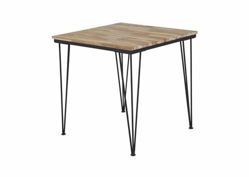 Eettafel - Mark - 80x80 cm - Teakhout - Jörn, Huis en Inrichting, Tafels | Eettafels, Verzenden