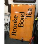 Brooke Bond Tea Emaille Bord - Groot, Huis en Inrichting, Woonaccessoires | Tekstborden en Spreuken, Gebruikt, Ophalen