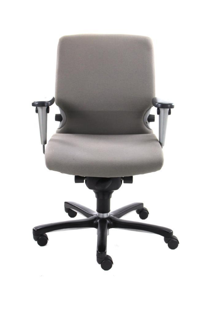 Haworth Comforto 77, Huis en Inrichting, Bureaustoelen, Bureaustoel, Grijs, Gebruikt, Ergonomisch, Verzenden