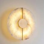 Marmeren Wandlamp – Ronde LED Sfeerverlichting Woon-en Slaap, Verzenden, Nieuw