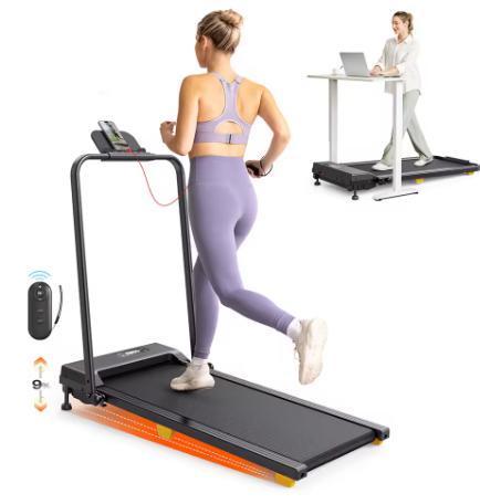 Opvouwbare Loopband – 2,5 PK Motor, HIIT en 9% Helling, Sport en Fitness, Fitnessapparatuur, Nieuw, Verzenden
