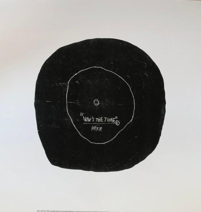 Jean-Michel Basquiat - after (1960-1988), Now’s the Time,, Antiek en Kunst, Kunst | Tekeningen en Foto's