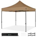 Partytent - 3x3m - Premium easy-up Partytent | Beige, Verzenden, Nieuw