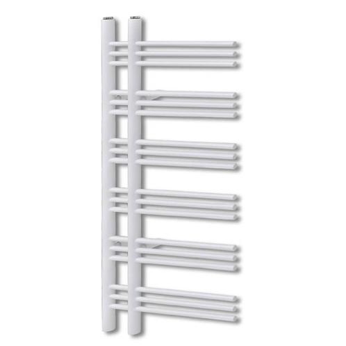 Handdoekradiator - Tweedekansje - Design E-model - 47%, Doe-het-zelf en Verbouw, Verwarming en Radiatoren, 500 tot 800 watt, Nieuw