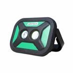 Hofftech Krachtige oplaadbare bouwlamp - 10W - IPX5 - met..., Tuin en Terras, Buitenverlichting, Ophalen of Verzenden, Nieuw