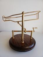 No reserve price! - Flessenonderzetter - Messing, Hout -