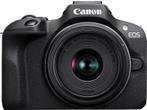Canon -  Eos R100 + Rf-s 18-45mm Bag Sd R Systeem, Verzenden, Canon, Nieuw, 4 t/m 7 keer