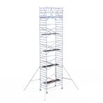 Rolsteiger Original 135x250 11,2m werkhoogte vrijstaand, Doe-het-zelf en Verbouw, Steigers, Verzenden, Nieuw, Rolsteiger of Kamersteiger
